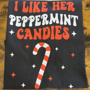 Couples Christmas Peppermint Shirts